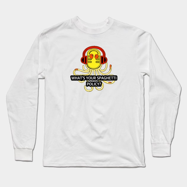 Mr. Ghetti, Mayor of Spaghetti Town Long Sleeve T-Shirt by WYSP